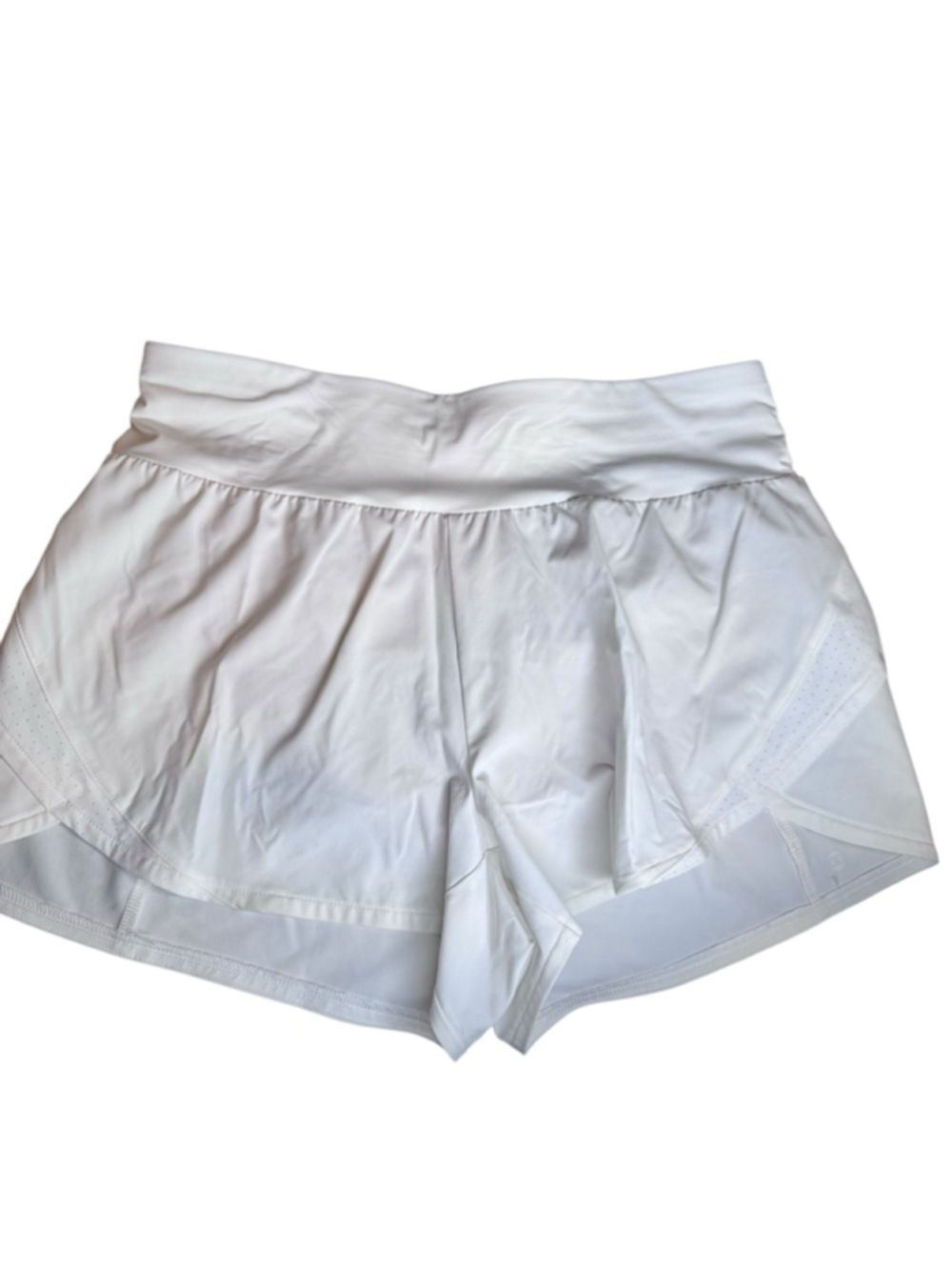 Women's CALIA kick it up Athletic Shorts L Pure White ws10